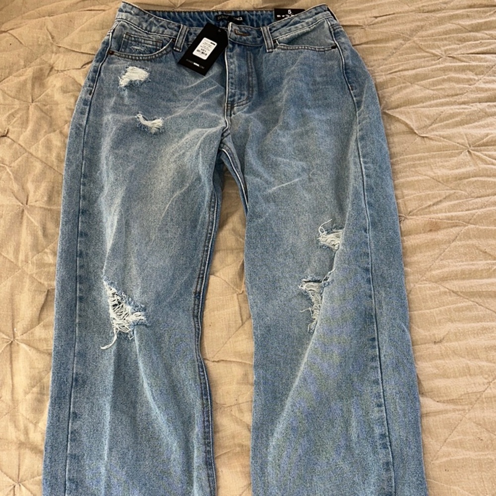 Fashion Nova slouch fit jeans